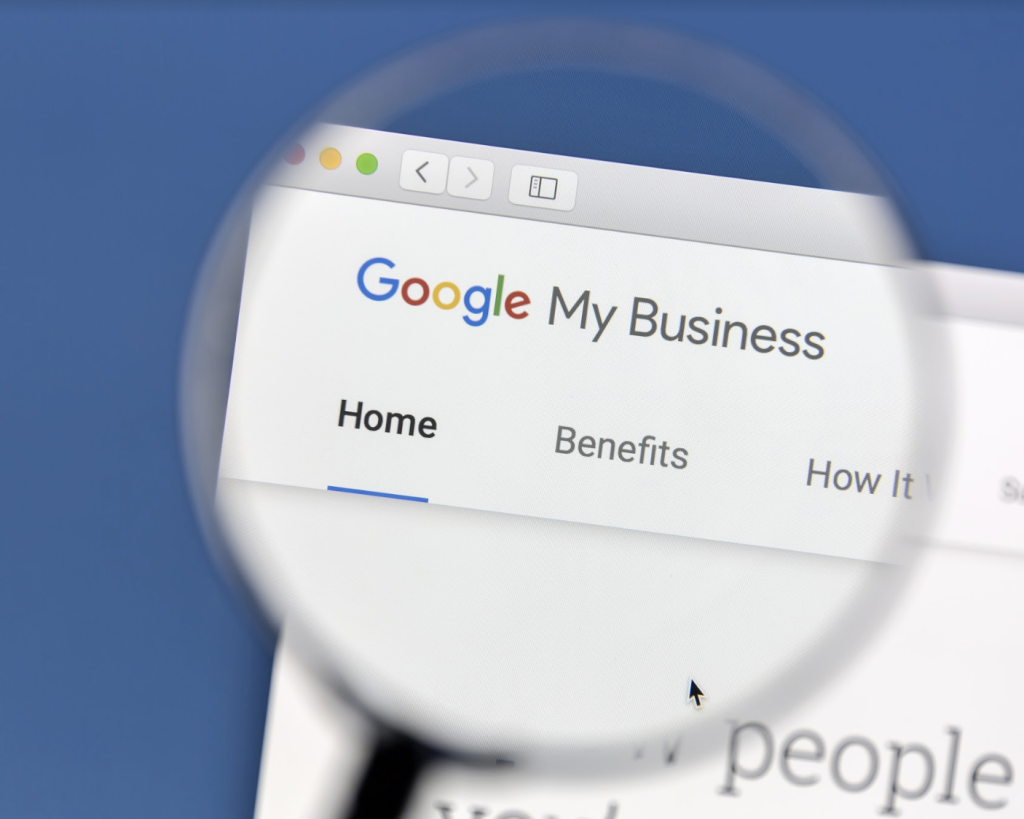 Google My Business Screenshot