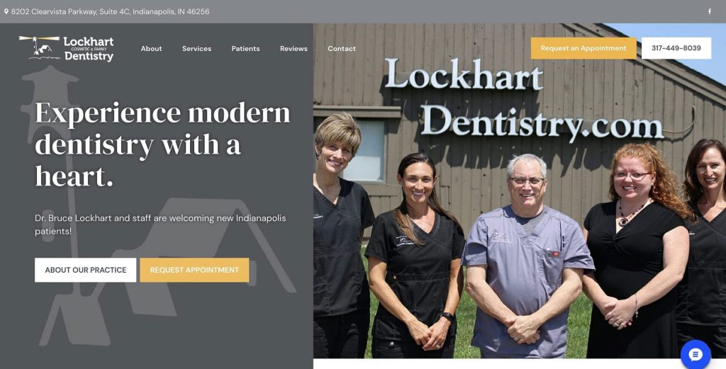 experience modern dentistry with a heart cta
