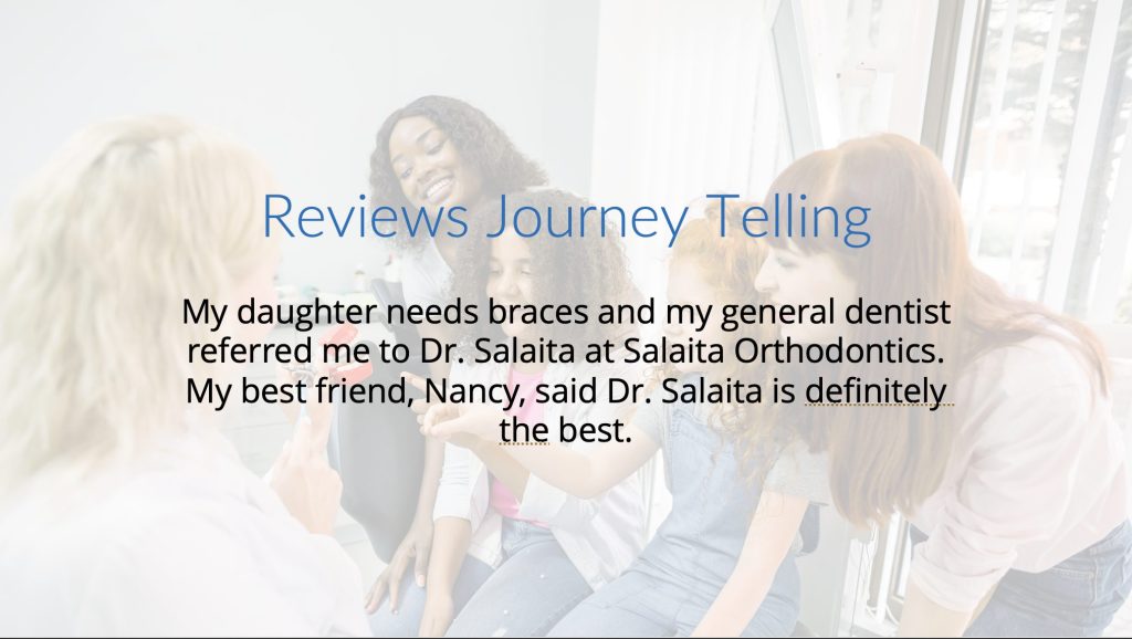 one dental patient's review journey